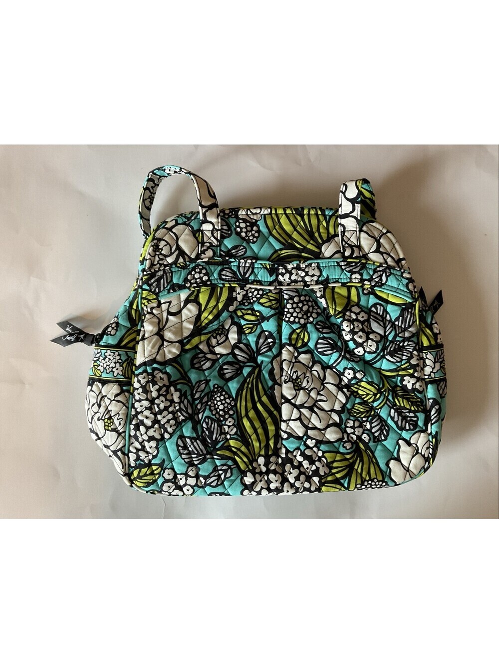 RETIRED VINTAGE VERA BRADLY ISLAND BLOOM QUILTED PURSE